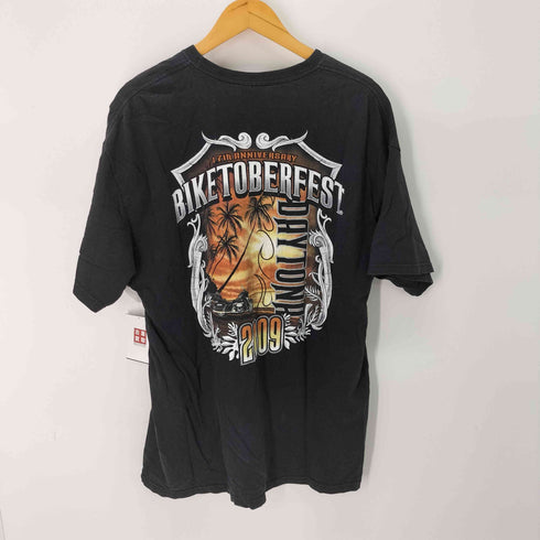 ヘインズ Hanes 2009 モーターサイクルイベントTシャツ メンズ import:XL
